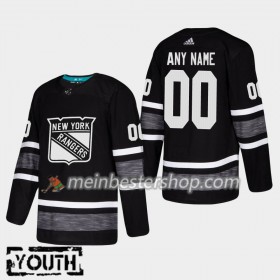 New York Rangers Custom 2019 All-Star Adidas Schwarz Trikot Authentic - Kinder
